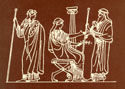 Ancient Greek Etching