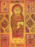 Saint Mark the Evangelist Lindisfarne Gospels