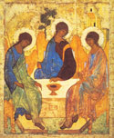 The Trinity Andrei Rubliev 15th Century