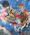 Krishna in Cosmic Battle